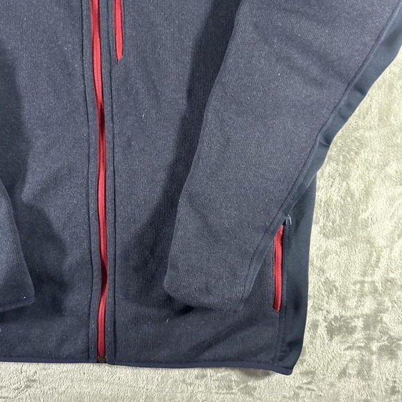 Patagonia Better Sweater Fleece Sweater Men's XL Navy Full-Zip Hooded Jacket - Picture 5 of 8